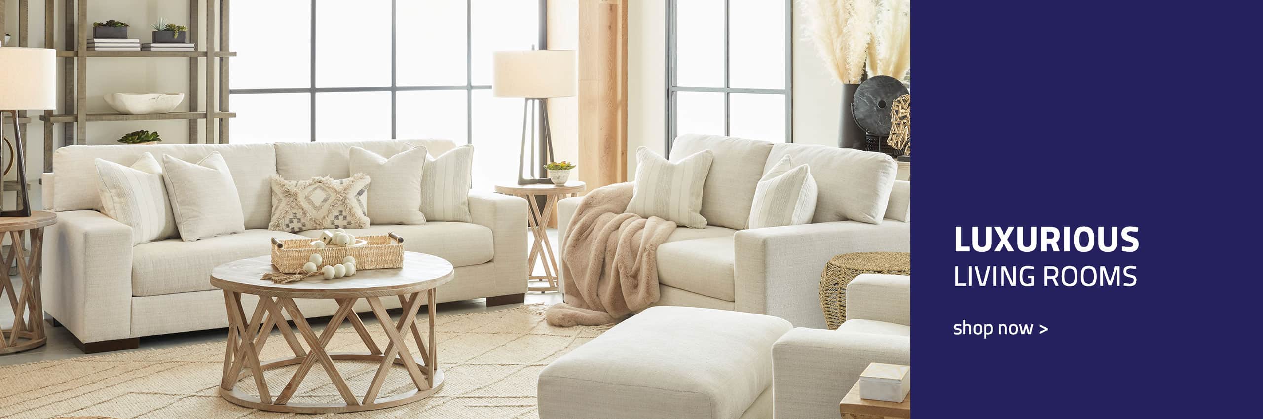 Luxurious Living Rooms – Shop now